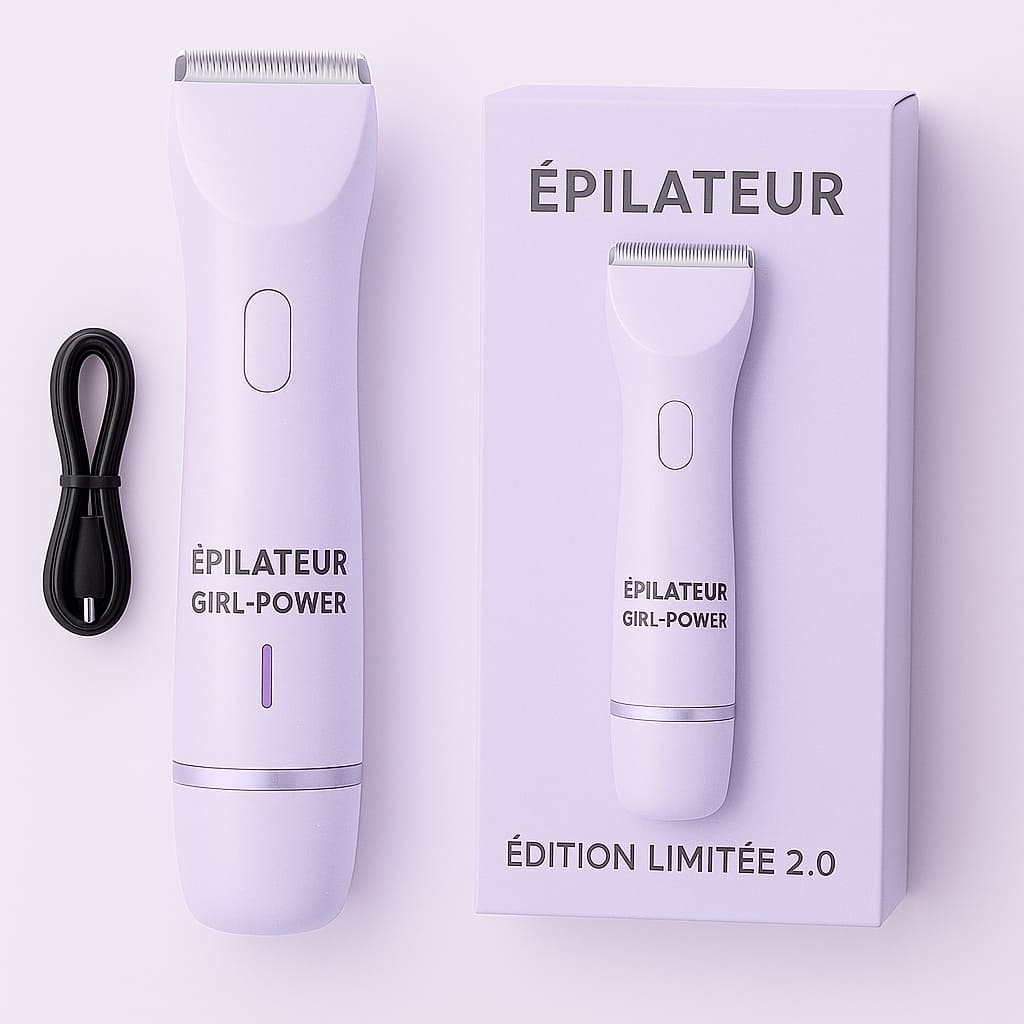 Épilateur Girl-Power – Édition Limitée 2.0