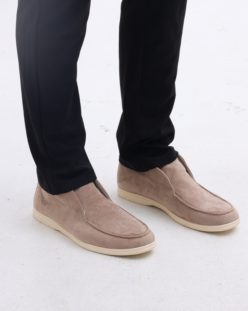 Mocassins en Suède Haut Dinier
