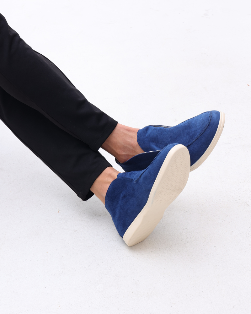 Mocassins en Suède Haut Dinier