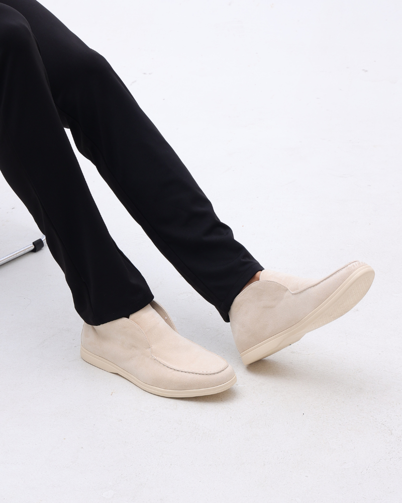 Mocassins en Suède Haut Dinier