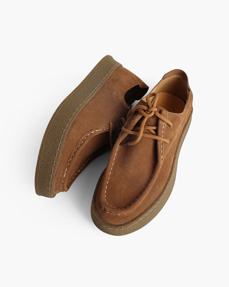 Chaussures urbaines en daim premium