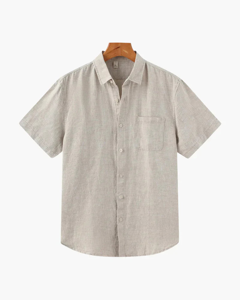 Chemise en lin haut de gamme