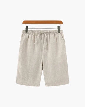 Short en lin haut de gamme