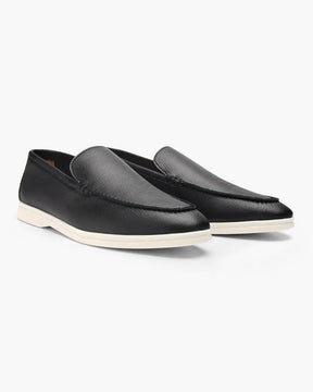 Mocassins Old Money en cuir de vache