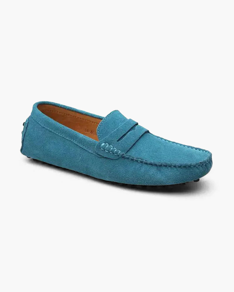 Mocassins de conduite en daim