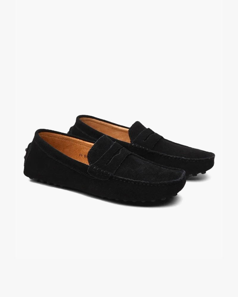 Mocassins de conduite en daim