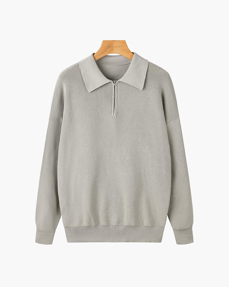 Pull RASON zippé