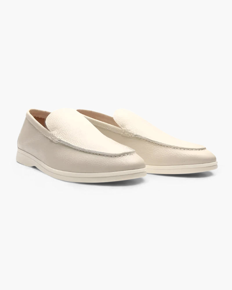 Mocassins Old Money en cuir de vache