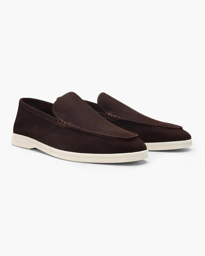 Mocassins Old Money en cuir de vache