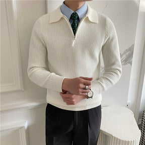 Pull GONGJU zippé
