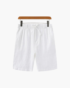 Short en lin haut de gamme