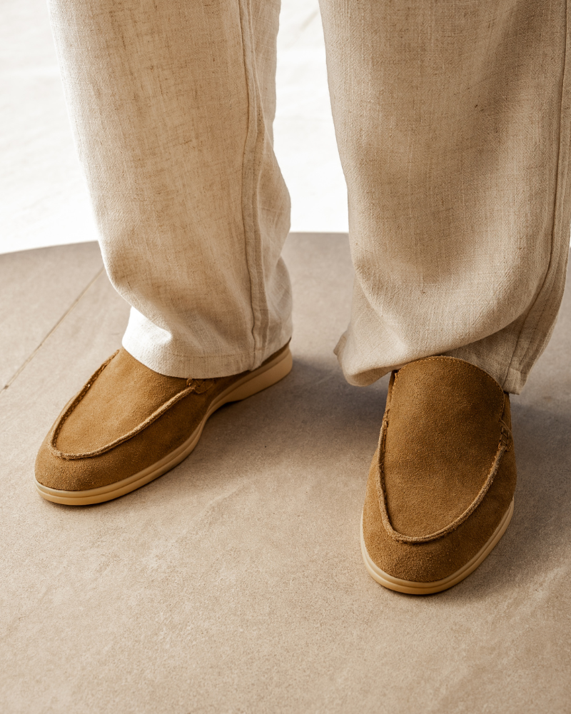 Mocassins en Suède Premium Dinier