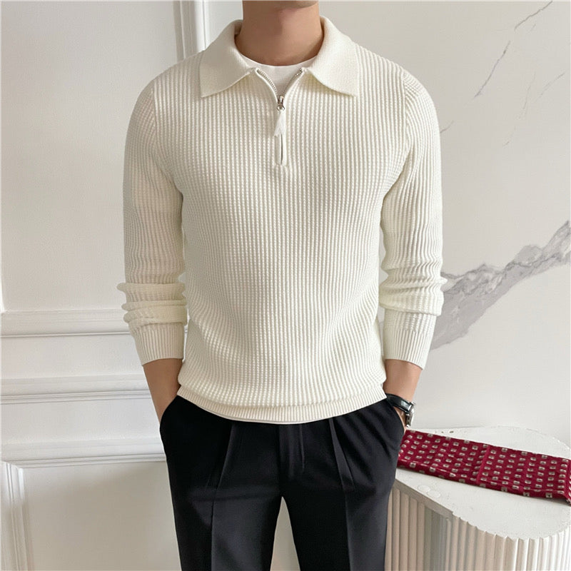Pull GONGJU zippé