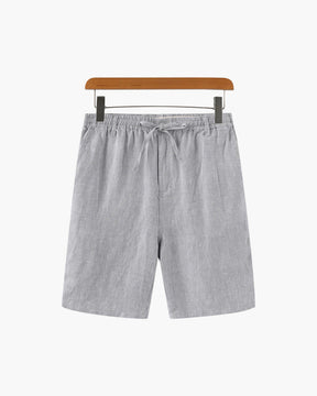 Short en lin haut de gamme