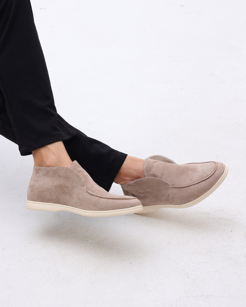 Mocassins en Suède Haut Dinier