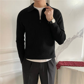 Pull GONGJU zippé
