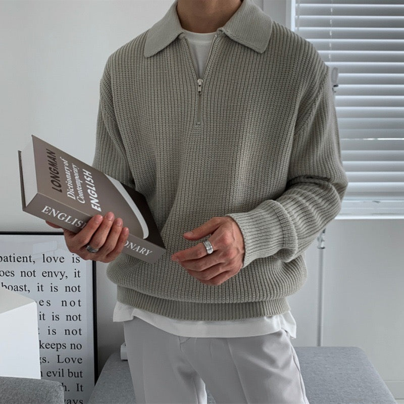 Pull RASON zippé