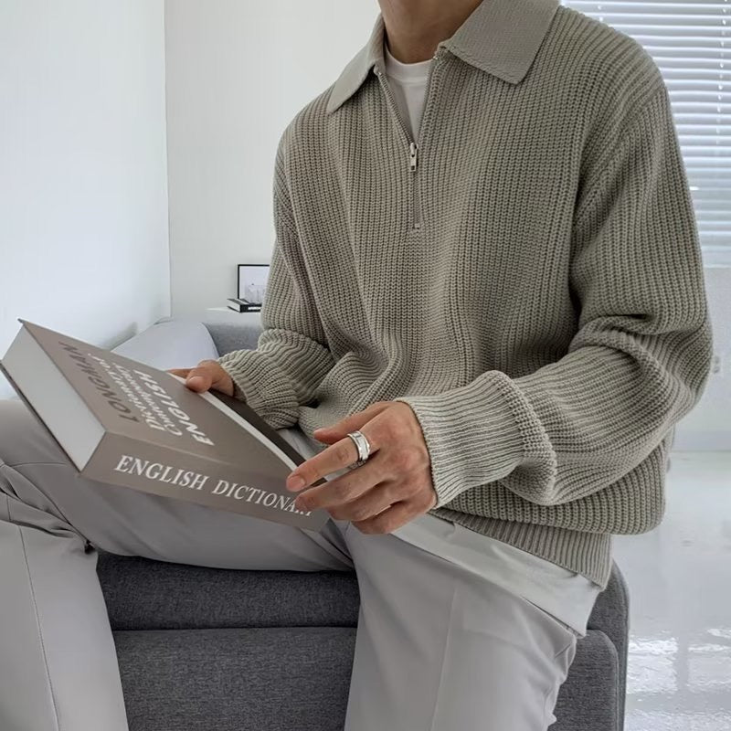 Pull RASON zippé