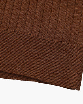 Polo côtelé premium