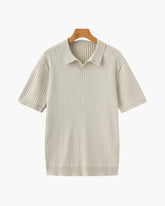 Polo côtelé premium