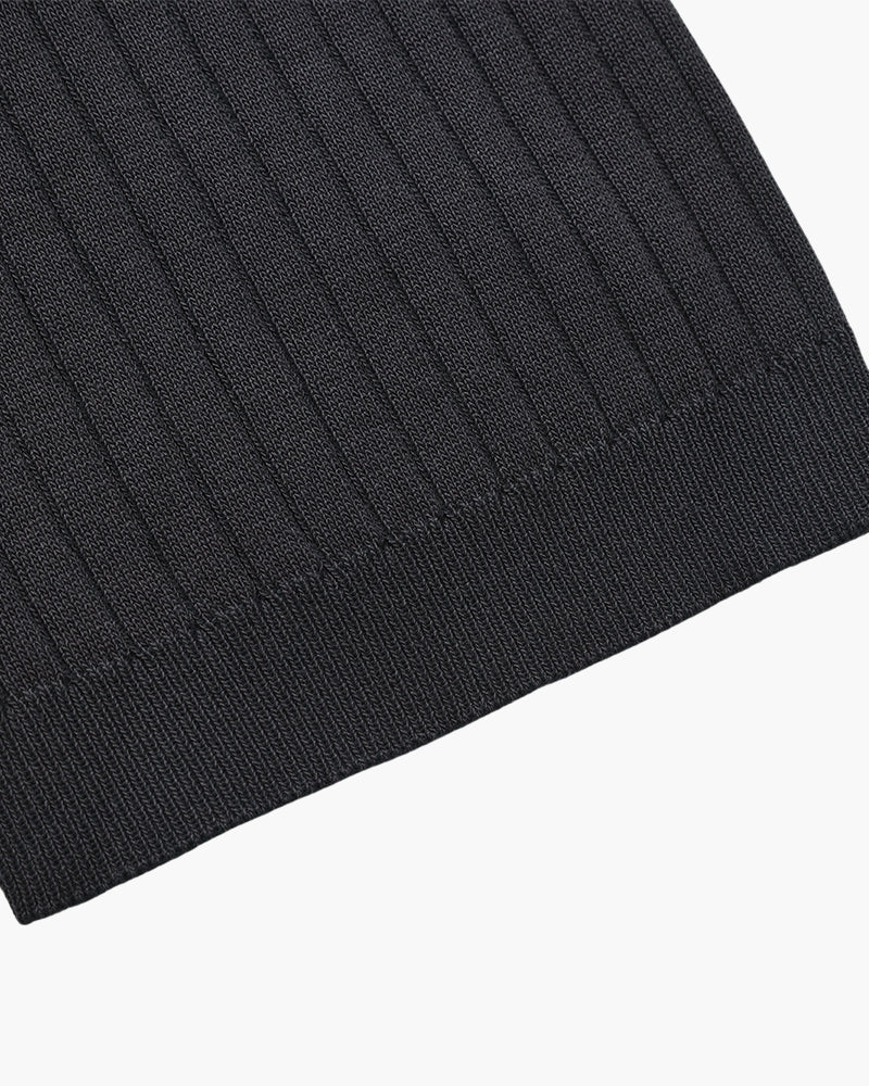 Polo côtelé premium