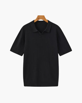 Polo côtelé premium