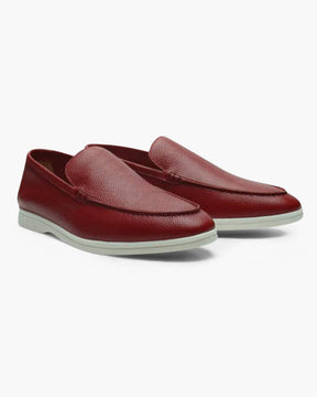 Mocassins Old Money en cuir de vache