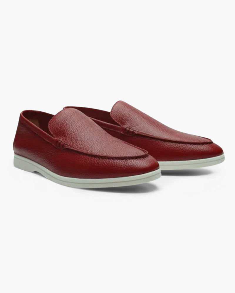 Mocassins Old Money en cuir de vache