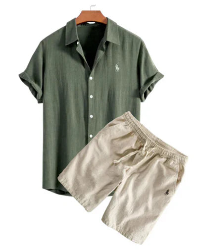 ENSEMBLE CHEMISE + SHORTS - LC