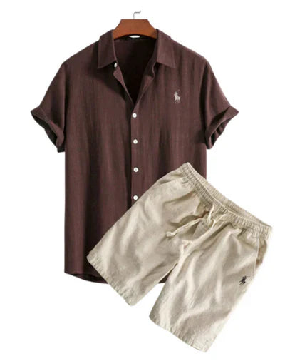 ENSEMBLE CHEMISE + SHORTS - LC