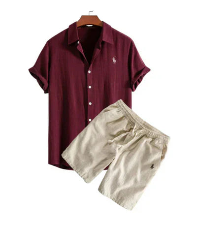 ENSEMBLE CHEMISE + SHORTS - LC