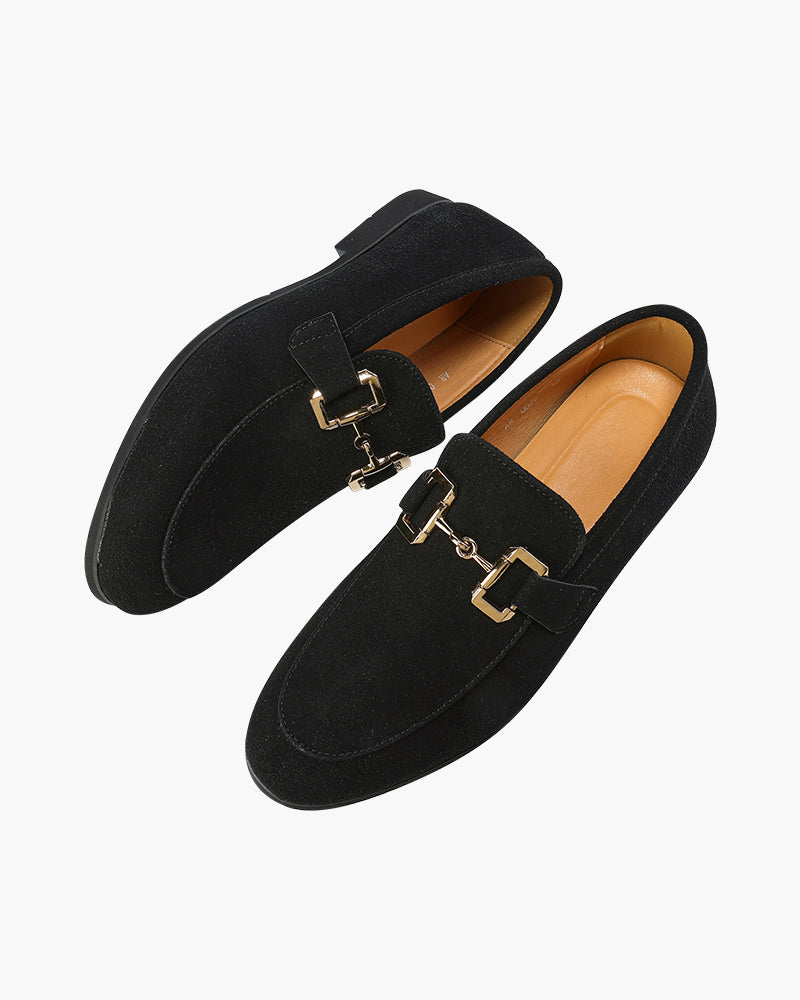 Mocassins de luxe en suède